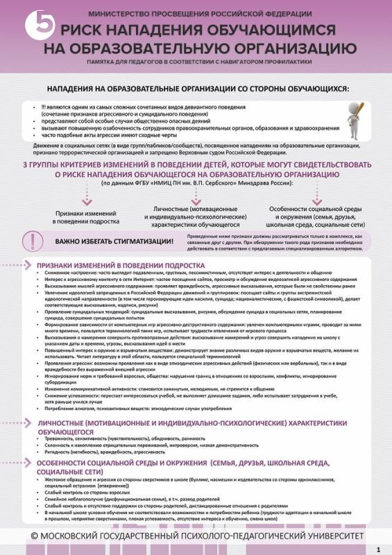 Предотвратить трагедию: новые меры по борьбе с девиантным поведением в школах