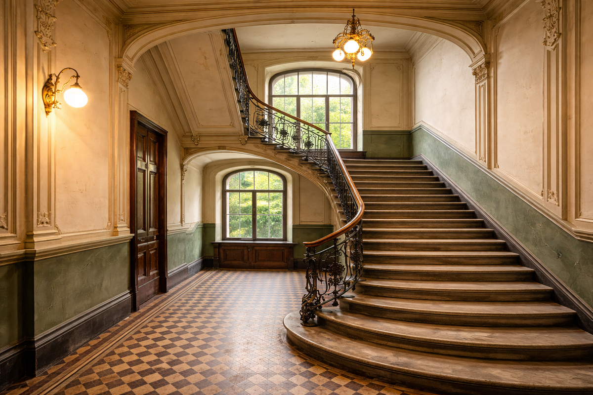 Как возникло название 'парадная' для подъездов?