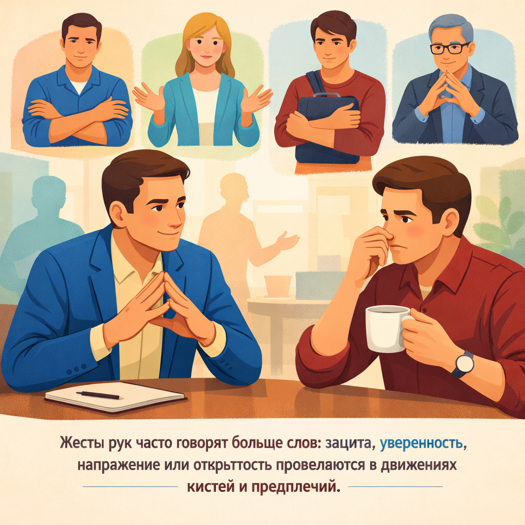 Язык жестов: как руки говорят больше слов