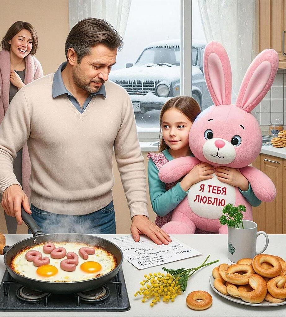 Как один розовый заяц спас Международный женский день