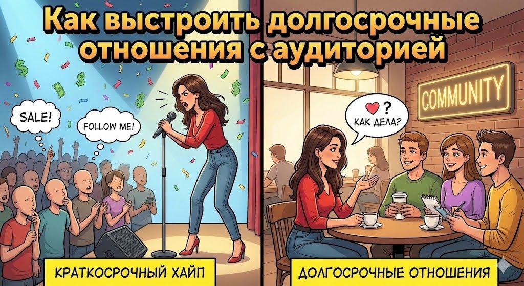 Как построить доверительные отношения с аудиторией