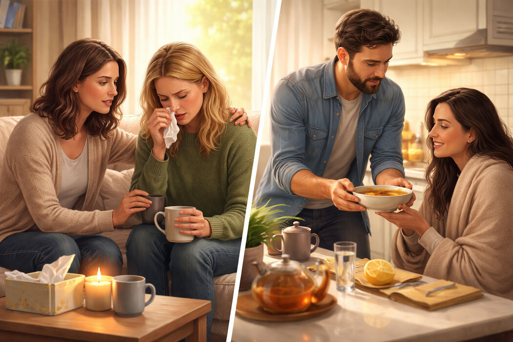 Как различить заботу и поддержку в отношениях