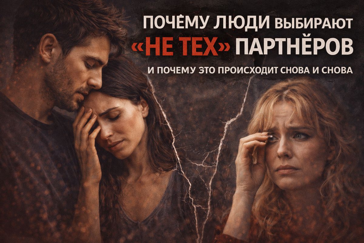 Мифы о выборе партнёров: почему мы выбираем «не тех»